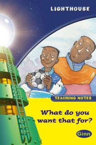 Cover of Lighthouse 1 yellow: What Do you Want Teachers Notes