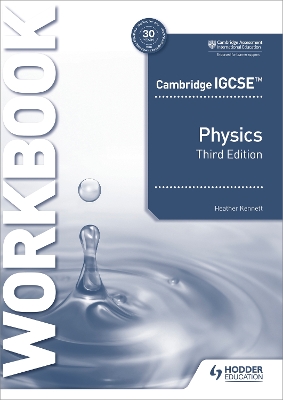 Book cover for Cambridge IGCSE (TM) Physics Workbook 3rd Edition