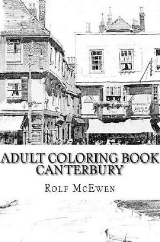 Cover of Adult Coloring Book - Canterbury