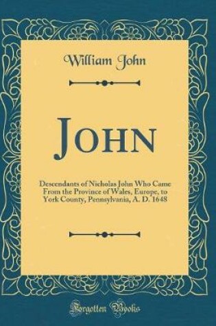 Cover of John