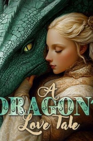 Cover of A Dragon´s Love Tale Coloring Book for Adults