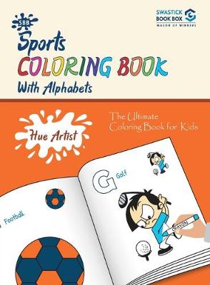 Book cover for SBB Hue Artist - Sports Colouring Book