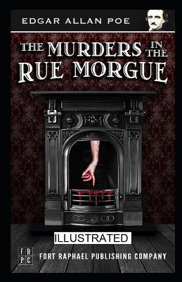 Book cover for The Murders in the Rue Morgue illustrated