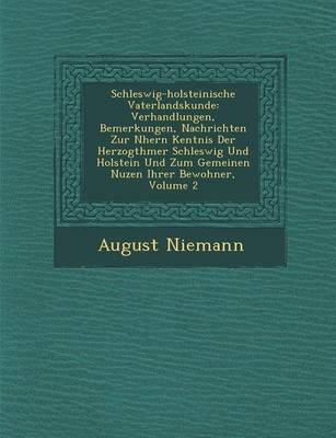 Book cover for Schleswig-Holsteinische Vaterlandskunde