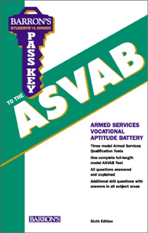 Book cover for Barron's Pass Key to the Asvab