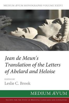 Cover of Jean de Meun's Translation of the Letters of Abelard and Heloise