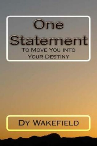 Cover of One Statement