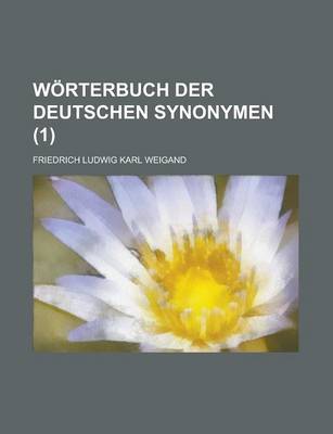 Book cover for Worterbuch Der Deutschen Synonymen (1 )