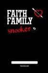 Book cover for Faith Family Snooker