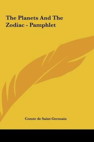 Cover of The Planets And The Zodiac - Pamphlet