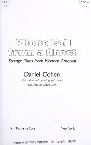 Book cover for Phone Call from Ghost