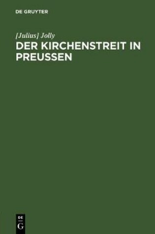 Cover of Der Kirchenstreit in Preussen