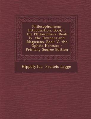 Book cover for Philosophumena