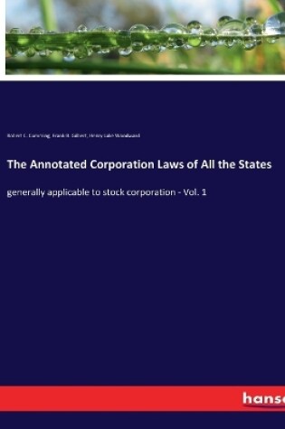 Cover of The Annotated Corporation Laws of All the States