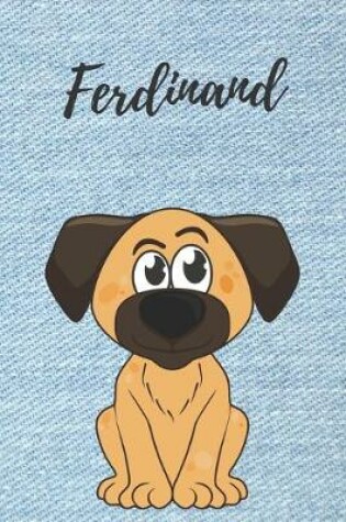 Cover of Personalisiertes Notizbuch - Hunde Ferdinand