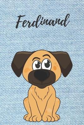 Book cover for Personalisiertes Notizbuch - Hunde Ferdinand