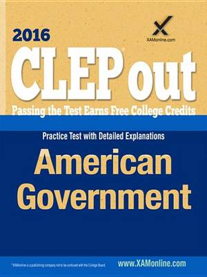 Book cover for CLEP American Government