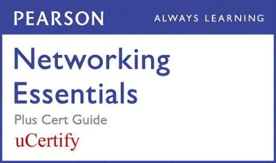 Book cover for Networking Essentials Pearson Ucertify Course and Textbook Bundle