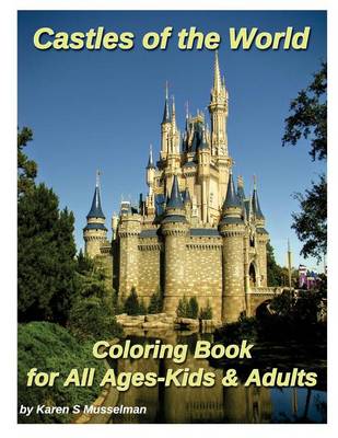 Book cover for Castles of the World Coloring Book