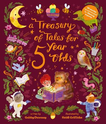 Book cover for A Treasury of Tales for Five-Year-Olds