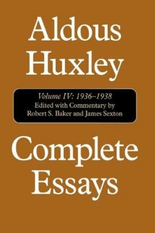 Cover of Complete Essays