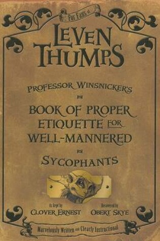 Cover of Professor Winsnicker's Book of Proper Etiquette for Well-Mannered Sycophants