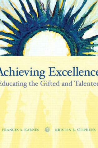 Cover of Achieving Excellence