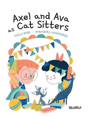 Book cover for Axel and Ava as Cat Sitters