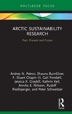 Book cover for Arctic Sustainability Research