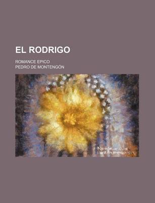 Book cover for El Rodrigo; Romance Epico