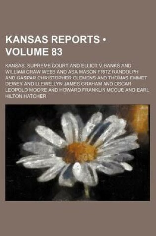 Cover of Kansas Reports (Volume 83)