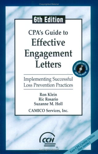 Book cover for CPA's Guide to Effective Engagement Letters (Sixth Edition)