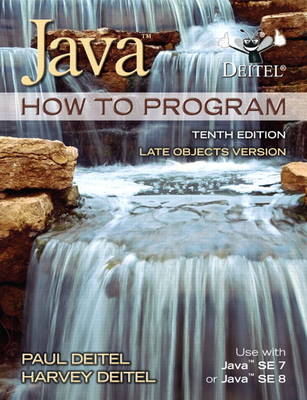 Book cover for Java How To Program (late objects)