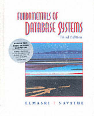 Book cover for Fundamentals of Database Systems, with E-book