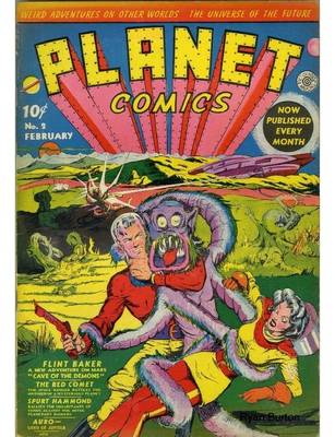 Book cover for Planet Comics 2