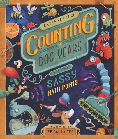 Book cover for Counting in Dog Years and Other Sassy Math Poems
