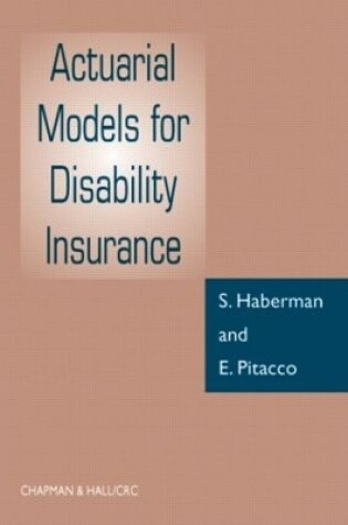 Cover of Actuarial Models for Disability Insurance