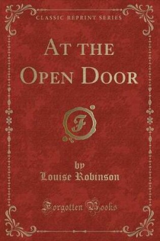 Cover of At the Open Door (Classic Reprint)