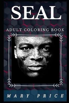 Book cover for Seal Adult Coloring Book