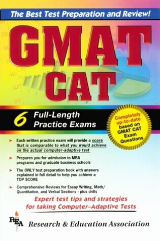 Cover of Gmat Cat: Graduate Management Admission Test