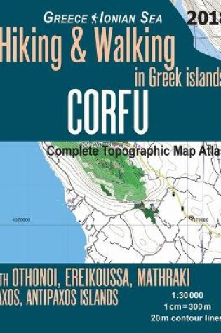 Cover of Corfu Complete Topographic Map Atlas 1