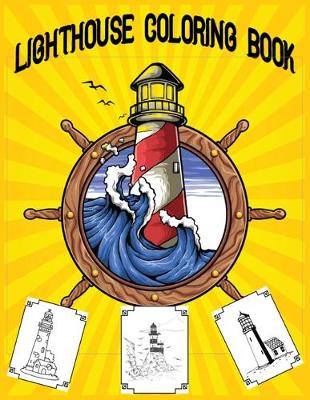 Book cover for Lighthouse Coloring Book