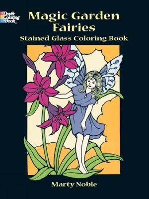 Cover of Fairies and Elves Stained Glass Colouring Book