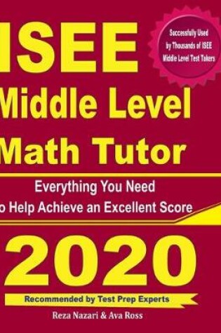 Cover of ISEE Middle Level Math Tutor