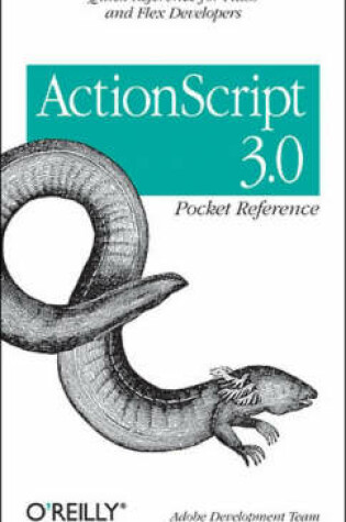 Cover of ActionScript 3.0 Pocket Reference