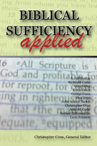 Cover of Biblical Sufficiency Applied