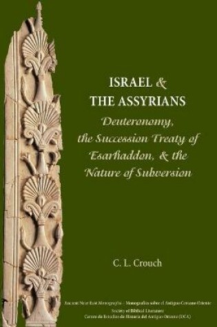 Cover of Israel and the Assyrians