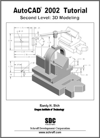 Book cover for Autocad 2002 Tutorial - Second Level