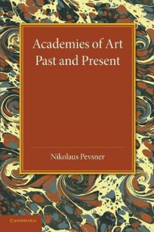 Cover of Academies of Art