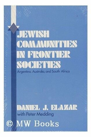 Cover of Jewish Communities in Frontier Societies